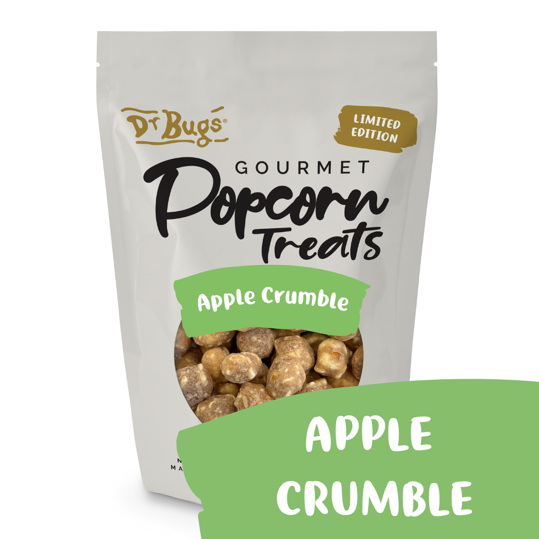 Dr Bugs Apple Crumble Popcorn 120g (Limited Edition)