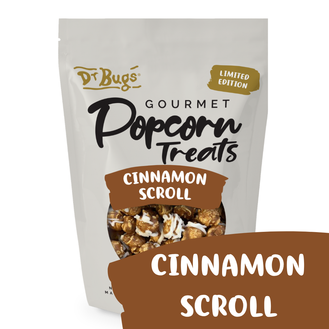 Dr Bugs Cinnamon Scroll Popcorn (Limited Edition)