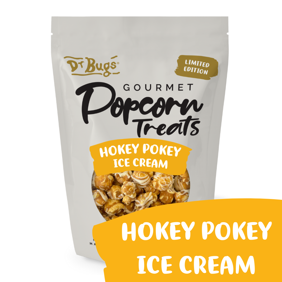 Dr Bugs Hokey Pokey Ice Cream Popcorn 120g