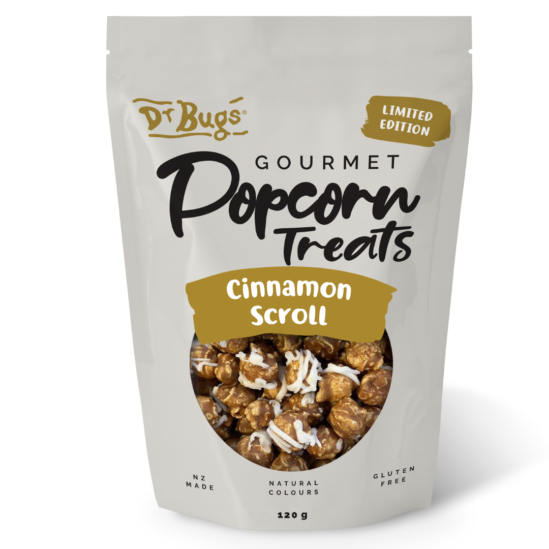 Dr Bugs Cinnamon Scroll Popcorn (Limited Edition)