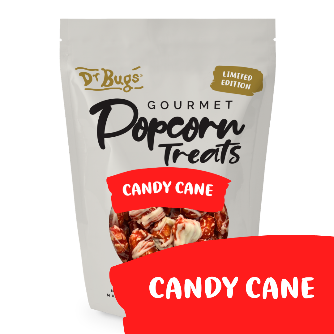 Dr Bugs Candy Cane Popcorn 120g