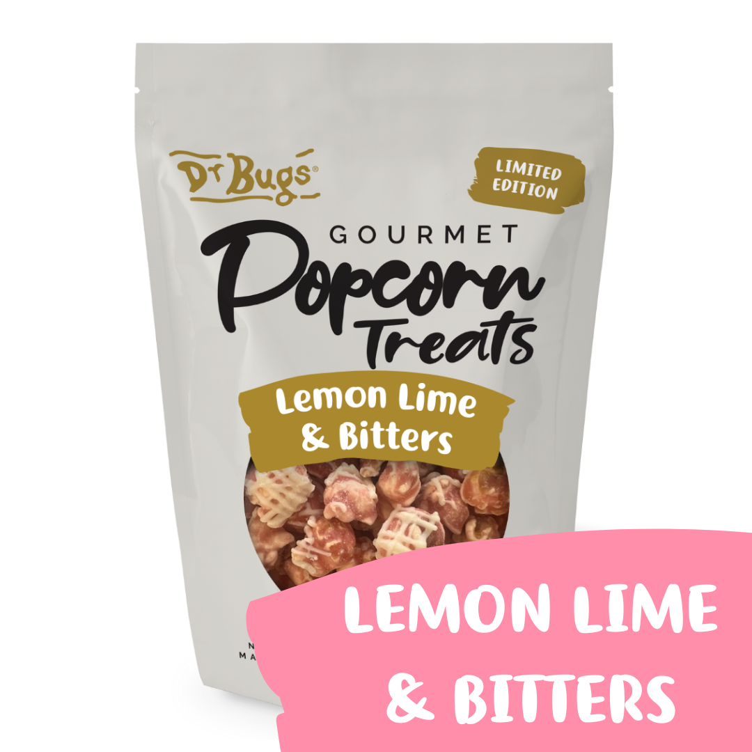 Dr Bugs Lemon Lime & Bitters Popcorn 120g