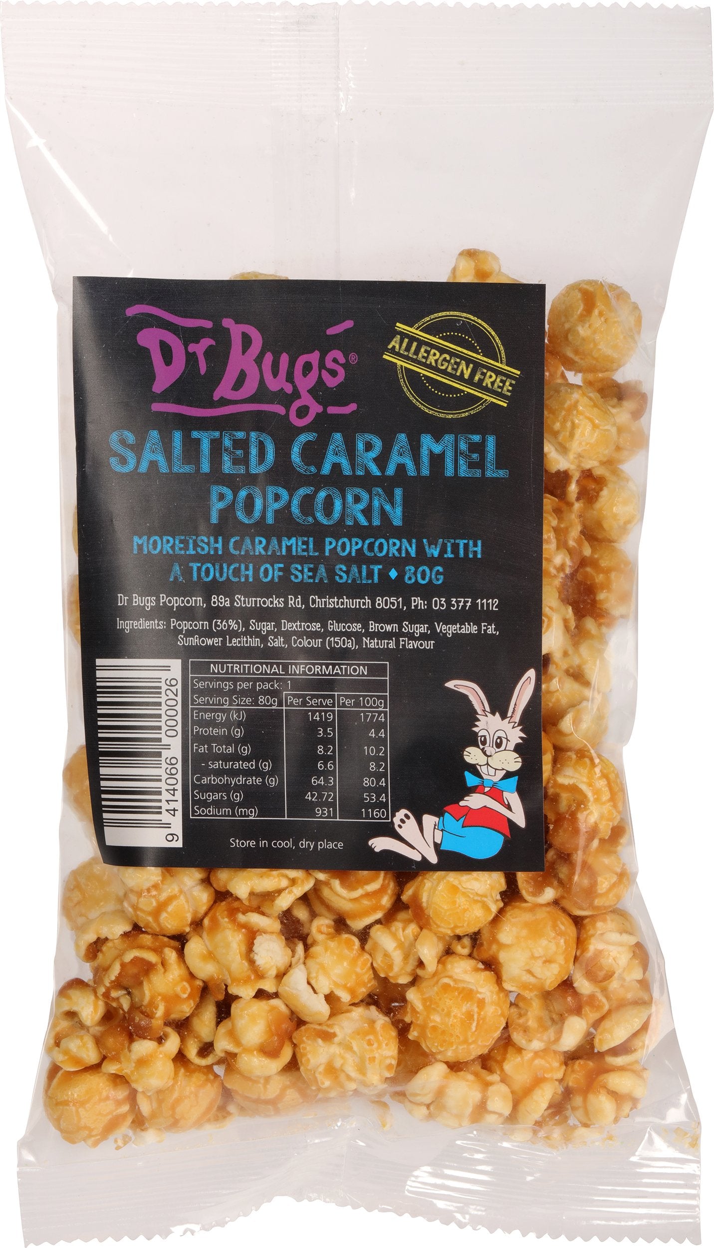 Salted Caramel 80g Carton of 24