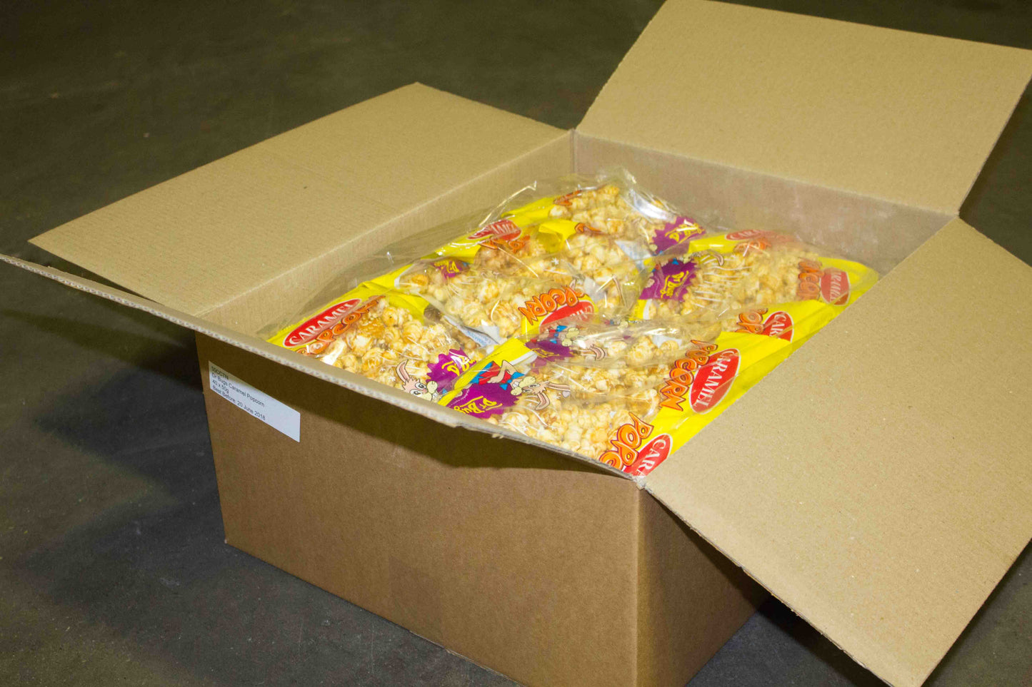 Caramel popcorn 50g Wholesale