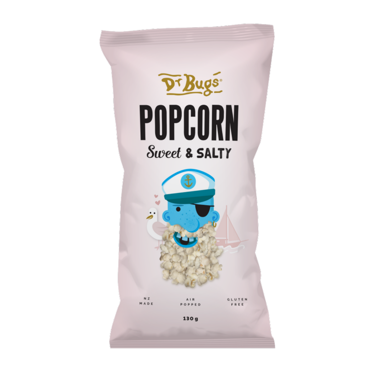 Dr Bugs Sweet & Salty Popcorn 130g