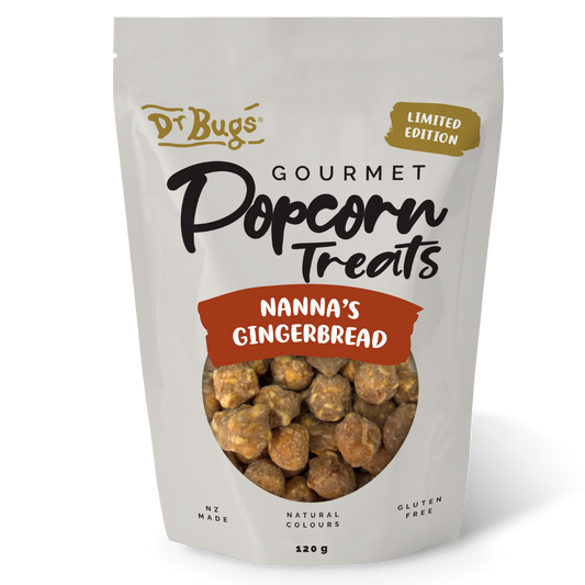 Dr Bugs Limited Edition Nanna's Gingerbread Popcorn