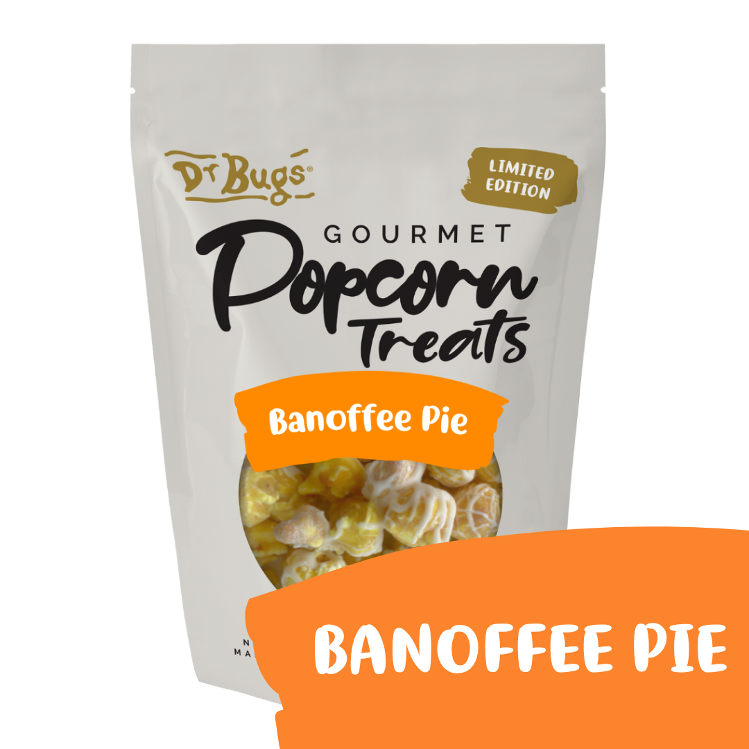 Dr Bugs Banoffee Pie Popcorn 120g (Limited Edition)
