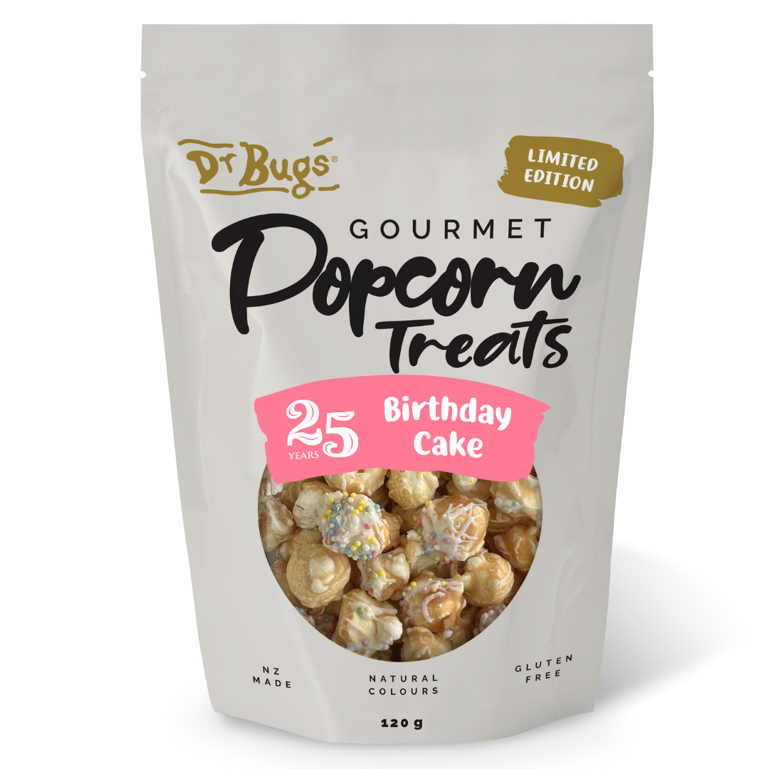 Dr Bugs Birthday Cake Popcorn 120g (Limited Edition)