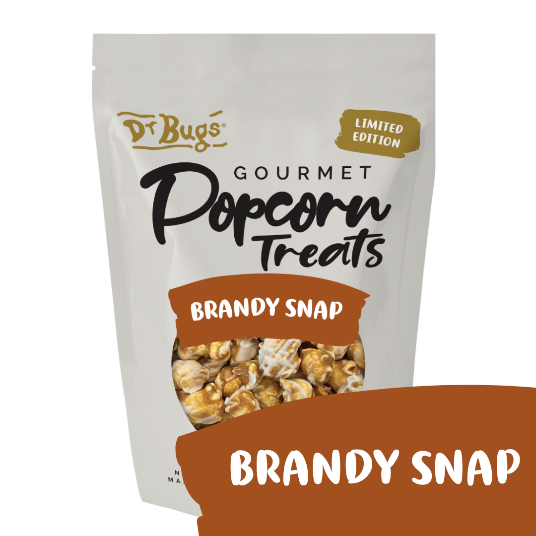 Dr Bugs Brandy Snap Popcorn 120g (Limited Edition)