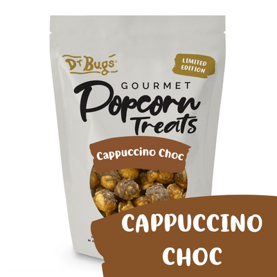 Dr Bugs Cappuccino Choc Popcorn 120g (Limited Edition)