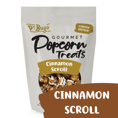 Dr Bugs Cinnamon Scroll Popcorn (Limited Edition) - Ships Friday
