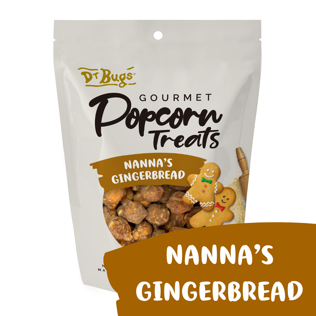 Dr Bugs Nanna's Gingerbread Popcorn 120g