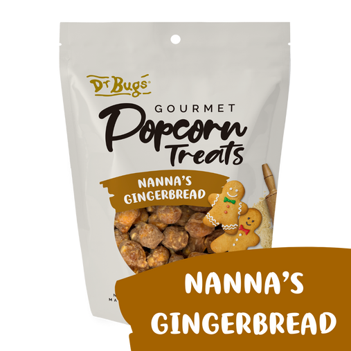 Dr Bugs Nanna's Gingerbread Popcorn 120g