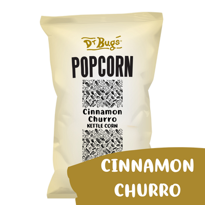 Dr Bugs Cinnamon Churro Popcorn 140g (Limited Edition)