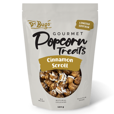 Dr Bugs Cinnamon Scroll Popcorn (Limited Edition)