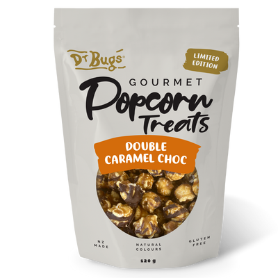 Dr Bugs Double Caramel Choc Popcorn