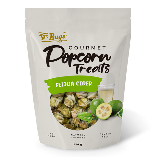 Dr Bugs Feijoa Cider Popcorn 120g