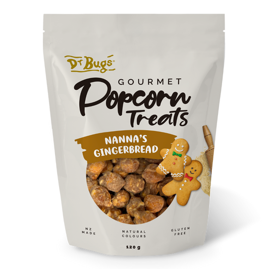 Dr Bugs Limited Edition Nanna's Gingerbread Popcorn