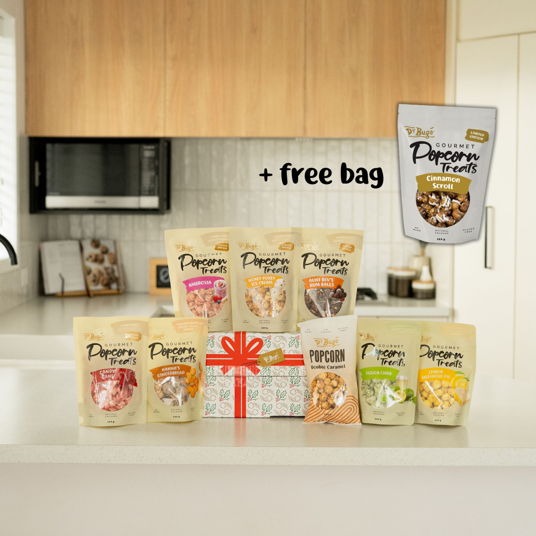 Dr Bugs Christmas Bumper Box + FREE Cinnamon Scroll