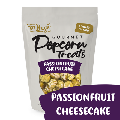 Dr Bugs Passionfruit Cheesecake Popcorn (Limited Edition)