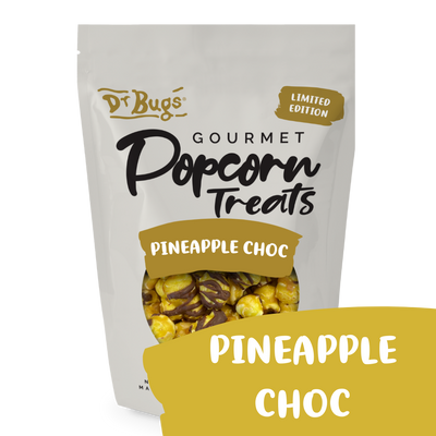Dr Bugs Pineapple Choc Popcorn 120g (Limited Edition) - Ships Friday