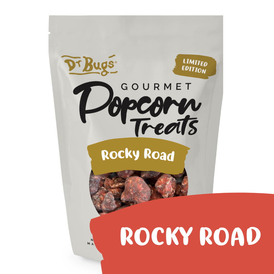 Dr Bugs Rocky Road Popcorn 120g (Limited Edition) - Ships Friday