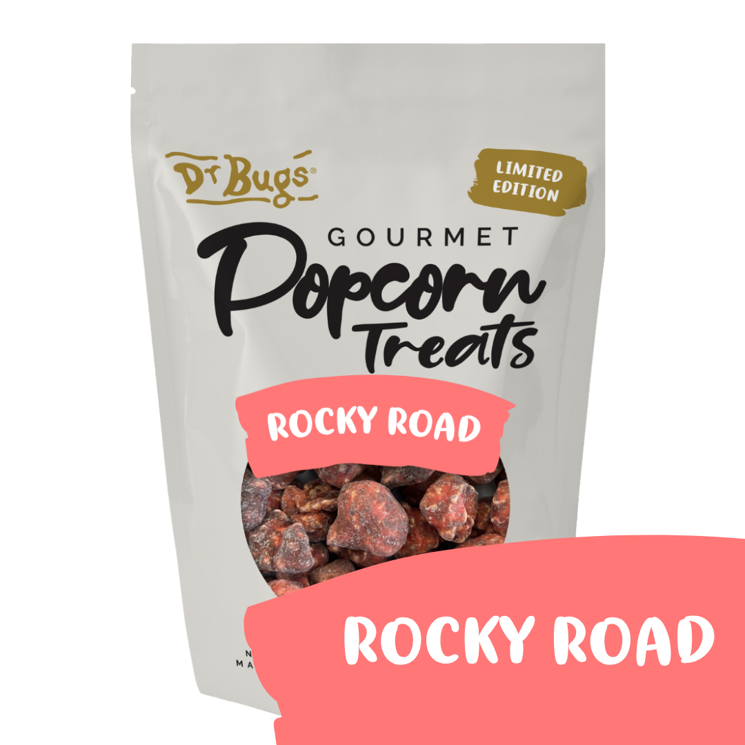 Dr Bugs Rocky Road Popcorn 120g (Limited Edition)