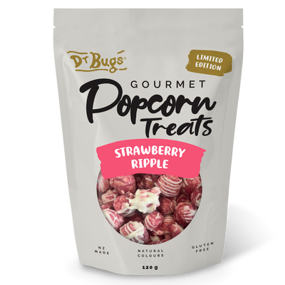 Dr Bugs Strawberry Ripple Popcorn (Limited Edition)