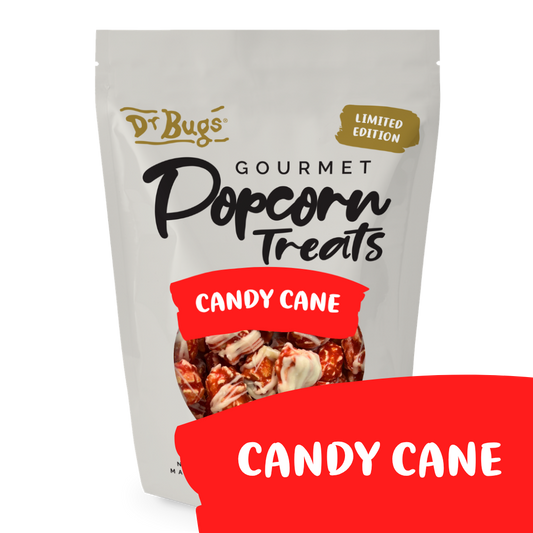 Dr Bugs Candy Cane Popcorn 120g