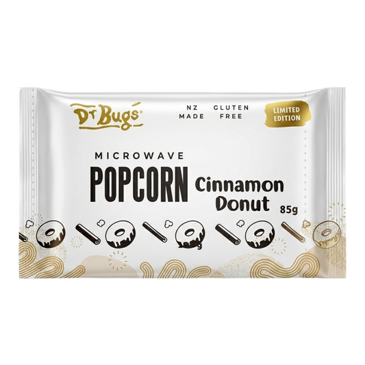 Dr Bugs Cinnamon Donut Microwave Popcorn 85g