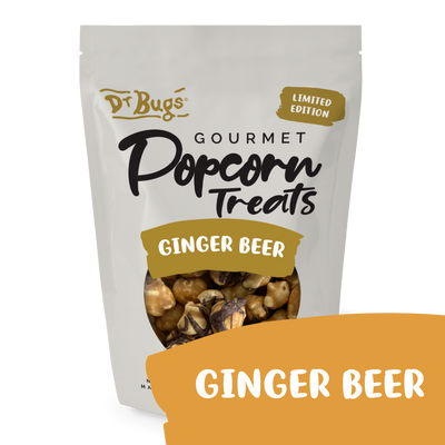 Dr Bugs Ginger Beer & Choc Popcorn 120g (Limited Edition)