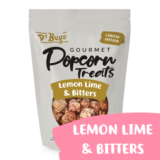 Dr Bugs Lemon Lime & Bitters Popcorn 120g