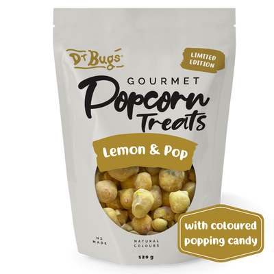 Dr Bugs Lemon & Pop Popcorn 120g (Limited Edition)