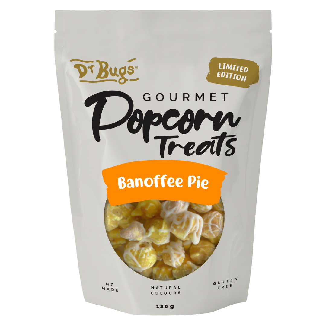 Dr Bugs Banoffee Pie Popcorn 120g (Limited Edition)