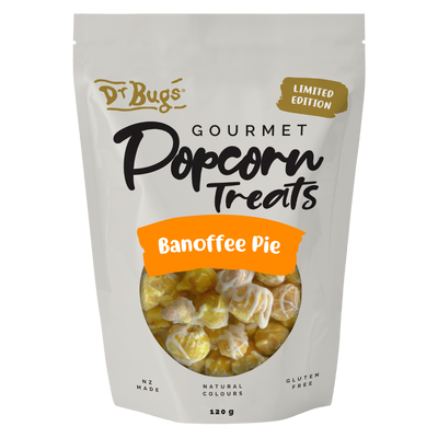 Dr Bugs Banoffee Pie Popcorn 120g (Limited Edition)