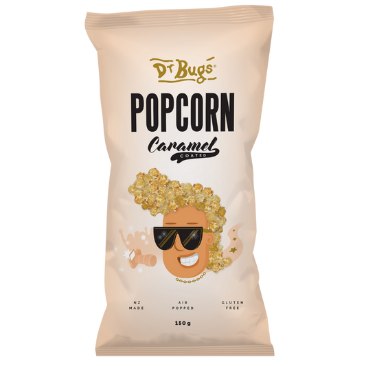 Dr Bugs Caramel Popcorn 150g