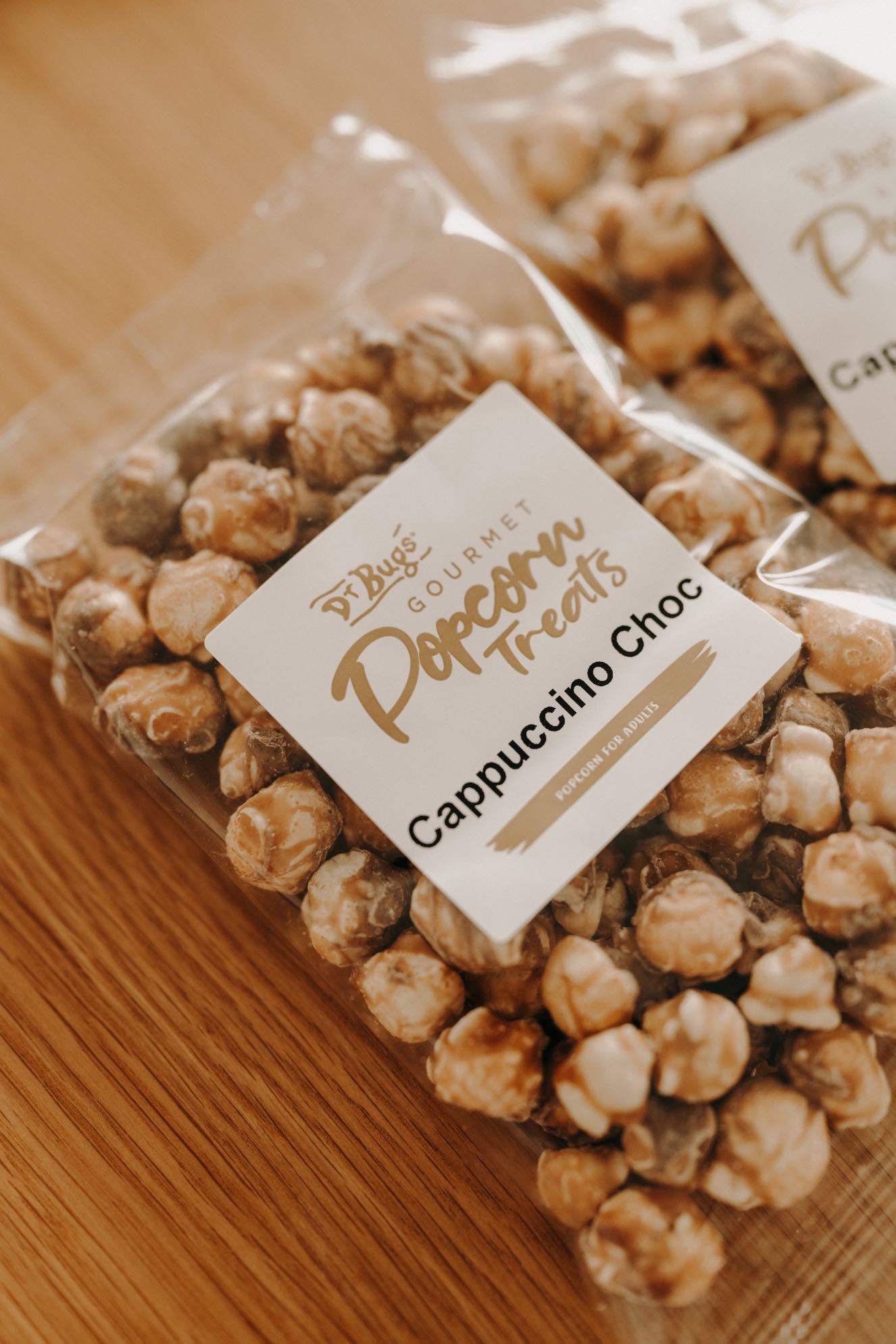 Dr Bugs Cappuccino Choc Popcorn Treats Bumper Box (Limited Edition)