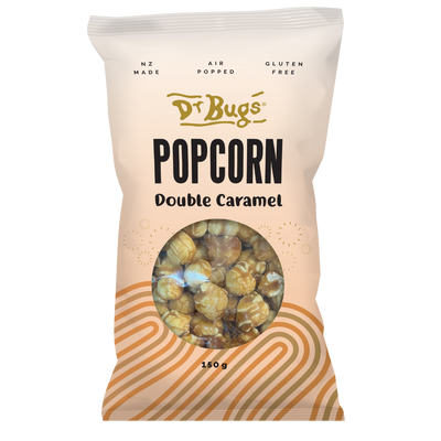 Dr Bugs Double Caramel Popcorn 150g