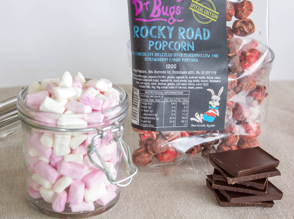 Dr Bugs Rocky Road Popcorn 120g (Special Edition)