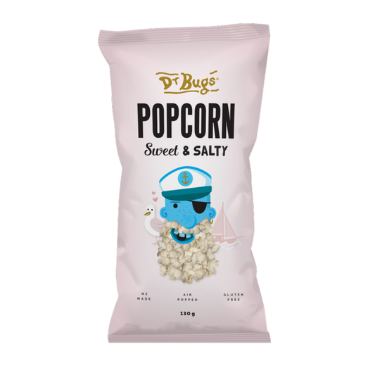 Dr Bugs Sweet & Salty Popcorn 130g