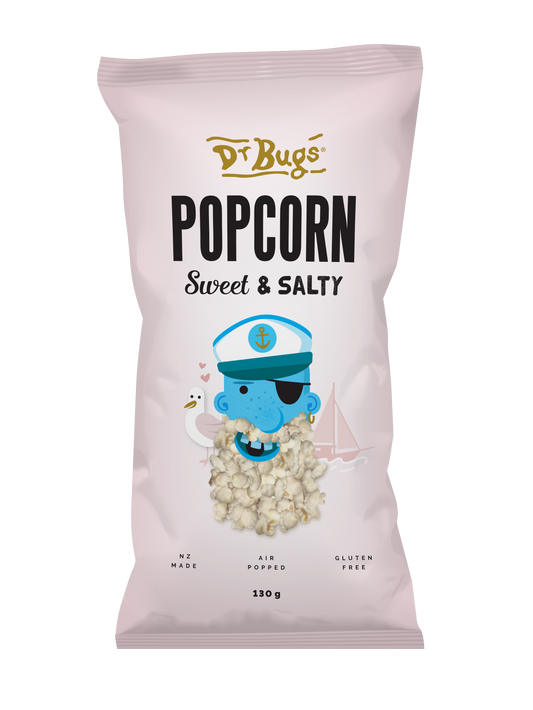 Sweet and Salty Popcorn 130g Carton of 18