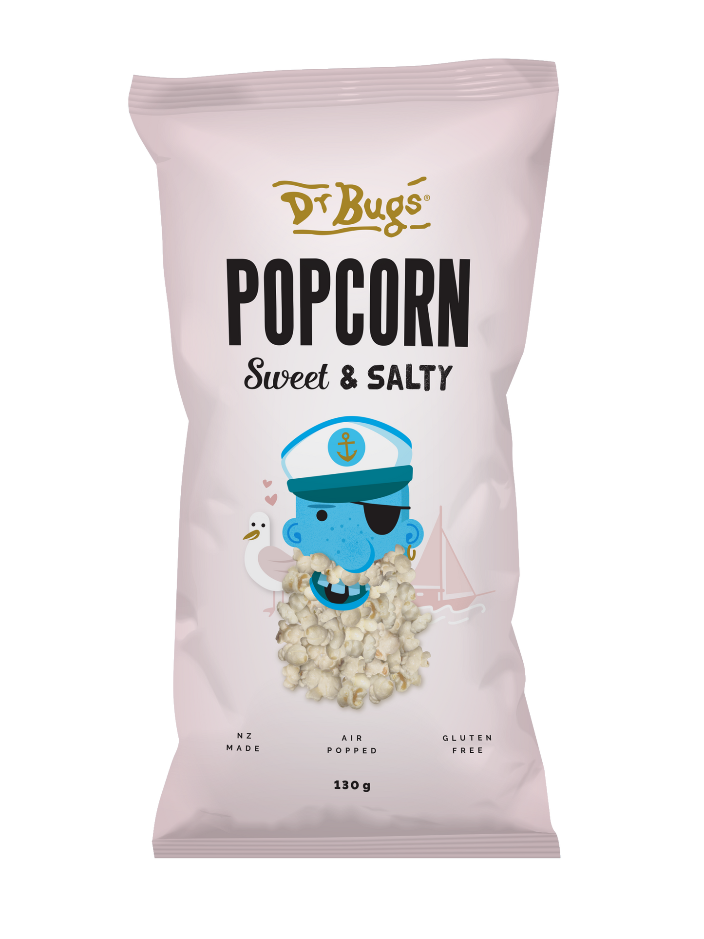 Sweet and Salty Popcorn 130g Carton of 18