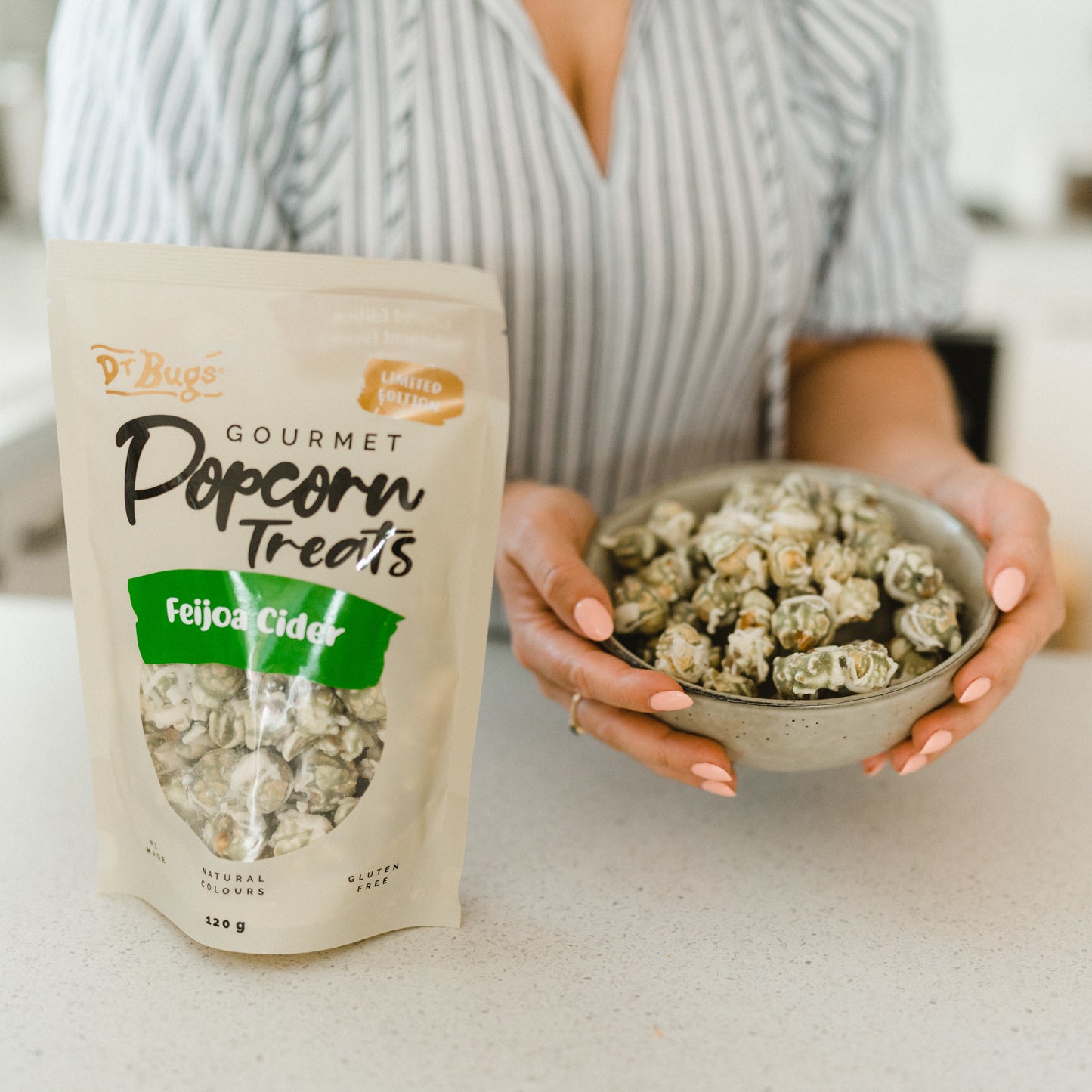 Dr Bugs Limited Edition Feijoa Cider Popcorn
